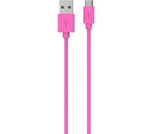 Câble micro USB Essentielb  1M Rose