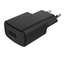 Chargeur secteur Essentielb  USB 2,4A noir
