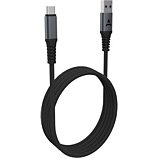 Câble USB C Adeqwat  vers USB-C noir 2m Renforcé