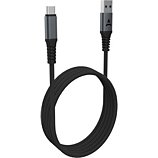 Câble USB C Adeqwat  vers USB-C noir 1.2m Renforcé