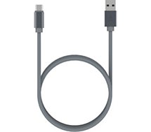 Câble USB C Adeqwat  1.2M Nylon Anthracite