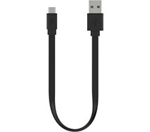 Câble micro USB Essentielb  court 20cm Noir