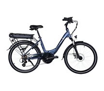 Vélo électrique Essentielb  Urban 600 24" bleu nuit
