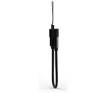 Câble USB C Adeqwat  vers USB-C noir 20cm Porte-clés