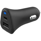 Chargeur allume-cigare Essentielb  voiture USB-A + USB-C