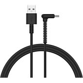 Câble Lightning Adeqwat vers USB-C noir 1.2m coude stand
