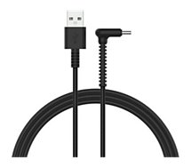 Câble Lightning Adeqwat  vers USB-C noir 1.2m coude stand