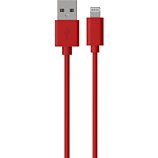 Câble Lightning Essentielb  vers USB 1m rouge certifié Apple