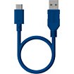 Câble USB C Essentielb vers USB bleu 1m