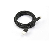 Câble Lightning Adeqwat  vers USB 2m noir certifié Apple