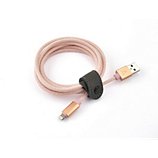 Câble Lightning Adeqwat  vers USB 2m rose certifié Apple