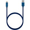 Câble micro USB Adeqwat 2m Bleu