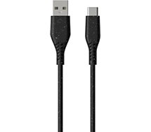 Câble USB C Adeqwat  2M eco design noir
