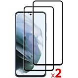 Protège écran Essentielb  Samsung S21 FE Verre trempé x2