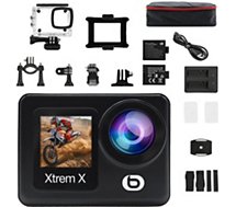 Caméra sport Essentielb  Xtrem X 4K double écran + 12 accessoires