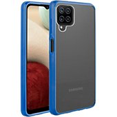 Coque Essentielb Samsung A12 bleu