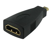 Adaptateur HDMI Essentielb  Micro HDMI M/HDMI F