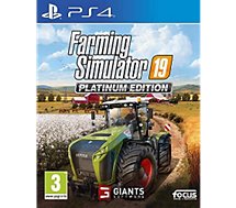Jeu PS4 Focus  Farming Simulator 19 Edition Platinum