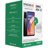Smartphone Oppo Pack A54 Noir 5G + Enco Buds