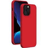 Coque Bigben Connected iPhone 13 Pro Max SoftTouch rouge