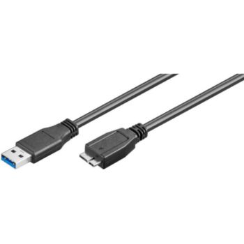 Conecticplus Câble USB 3.0-micro USB B noir 1m