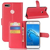 Etui Lapinette Portefeuille Huawei Y7 2018 Rouge