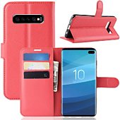 Etui Lapinette Portefeuille Samsung Galaxy S10+ Rouge