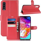 Etui Lapinette Portefeuille Samsung Galaxy A70 Rouge