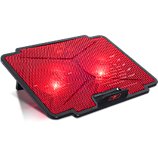 Support PC Spirit Of Gamer  ventilé 15,6'' AIRBLADE 100 Rouge