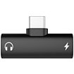 Adaptateur USB C Mobility Lab USB-C vers Jack + Charge rapide noir