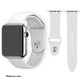 Bracelet Ibroz  Apple Watch SoftTouch 42/44/45mm blanc