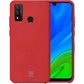 Coque Ibroz Huawei P Smart 2020 Silicone rouge