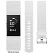 Bracelet Ibroz Fitbit Charge 2 Silicone blanc