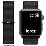 Bracelet Ibroz  Apple Watch Nylon Loop 42/44/45mm noir