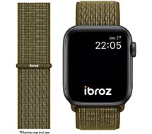 Bracelet Ibroz  Apple Watch Nylon Loop 42/44/45mm kaki