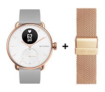 Montre santé Withings  Scanwatch 38mm rose gold + bracelet