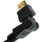 Câble HDMI Kimex COUDE, MALE / MALE, VERSION 1.4, 1,5m