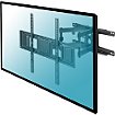 Support mural TV Kimex articulé pour écran TV LCD LED 37"-80"