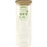 Boîte alimentaire Pebbly  Boite en verre carre avec couvercle