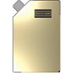 Porte carte Proteccard anti RFID doré
