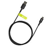 Câble micro USB Green_e  vers USB noir 1m20