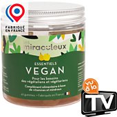 Complément alimentaire Les Miraculeux Gummies Vegan Vegetarien Vegetalien