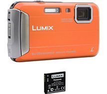 Appareil photo Compact Panasonic  DMC-FT30 Orange + 2ème batterie