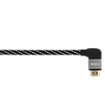 Câble HDMI Avinity 2.0/18Gbps 1.5M Noir Fiche coudée