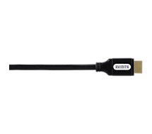 Câble HDMI Avinity  2.0/18Gbps 0.75M Noir
