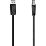 Câble imprimante Hama  USB 2.0 male/male 5M noir