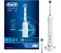 Brosse à dents électrique Oral-B  Smart series 4100S blanche