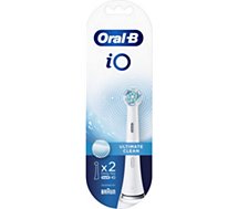 Brossette dentaire Oral-B  iO ultimate Clean White X2