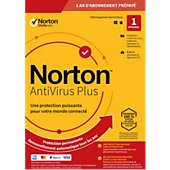 Code . Norton Antivirus Plus 1 poste
