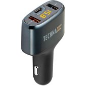 Chargeur allume-cigare Technaxx Ports QC3.0 & USB-C TE18